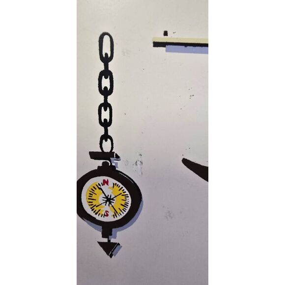 Vtg NASHCO PRODUCTS New York Metal Tray Hunting Lodge  22" x 10" USA - Picture 4 of 11